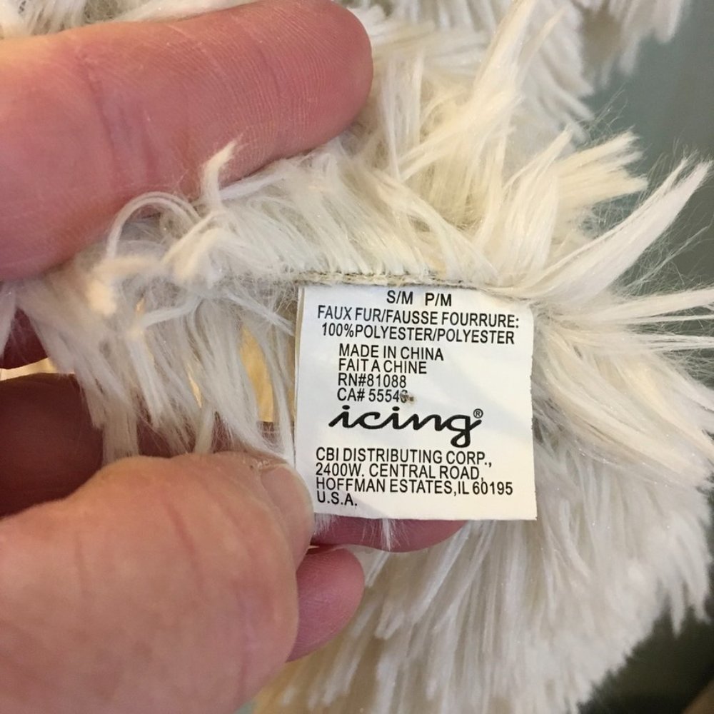 Icing Beige Suede/Faux Fur Vest - Picture 2 of 7